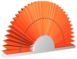 Plissee Kreis