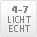 Farbecht Stufe: 4 - 7 (nach DIN 54004) Farbecht Stufe: 4 - 7 (nach DIN 54004)