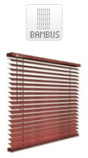 Bambus-Jalousien